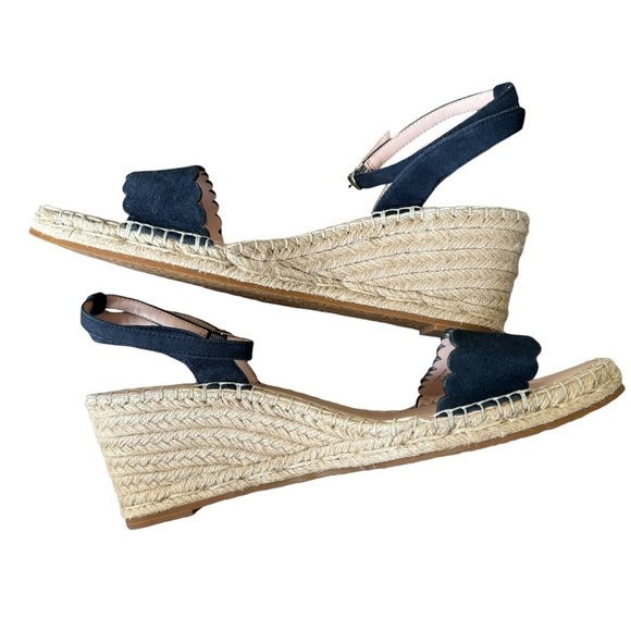 Kate Spade - NWOB Theodora Espadrille Wedge Strappy Sandals Sz 10 - Picture 8 of 10